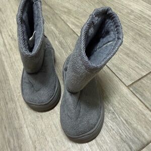 Bebe Gray Kids Booties